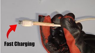 How to fix Broken mobile charger cable //DIY phone charger repair How to fix Broken mobile charger cable //DIY phone charger repair