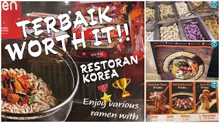 RESTORAN KOREA TERBAIK DAN MURAH, MENUNYA BUANYAKK!!!