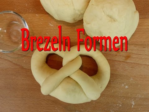 BREZEL FORMEN | Brezeln selber machen | Brezeln schlingen