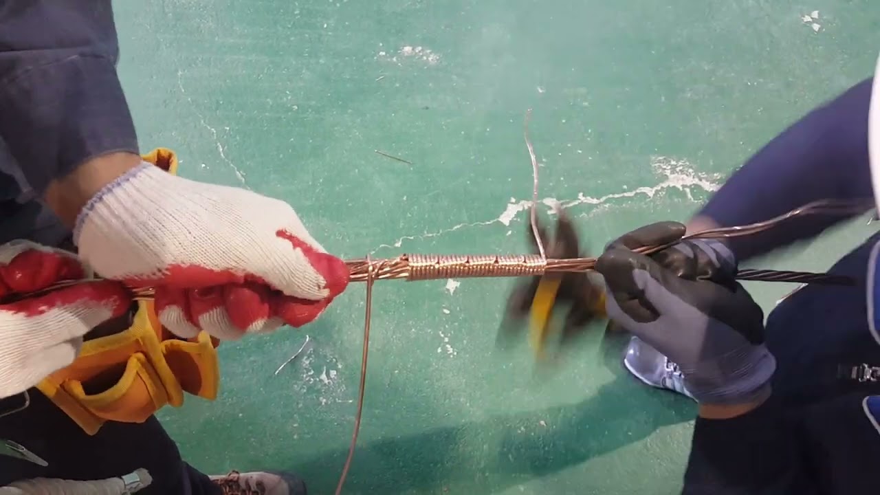 우산형 접속(가공배전전공)