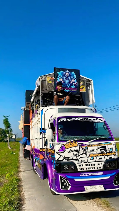 Sound horeg naik truk AL PRO AUDIO