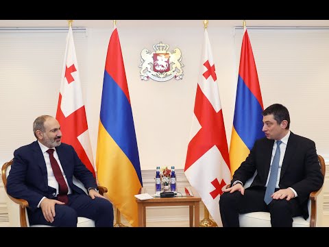 გიორგი გახარია ნიკოლ ფაშინიანს შეხვდა