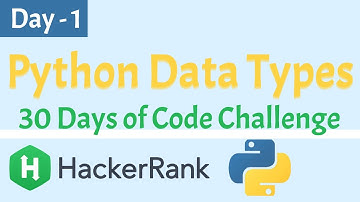 Python Hackerrank Day 1 Data Types