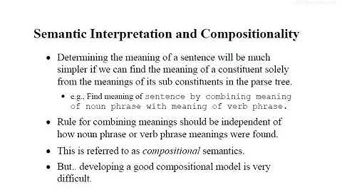 Linking Syntax and Semantics