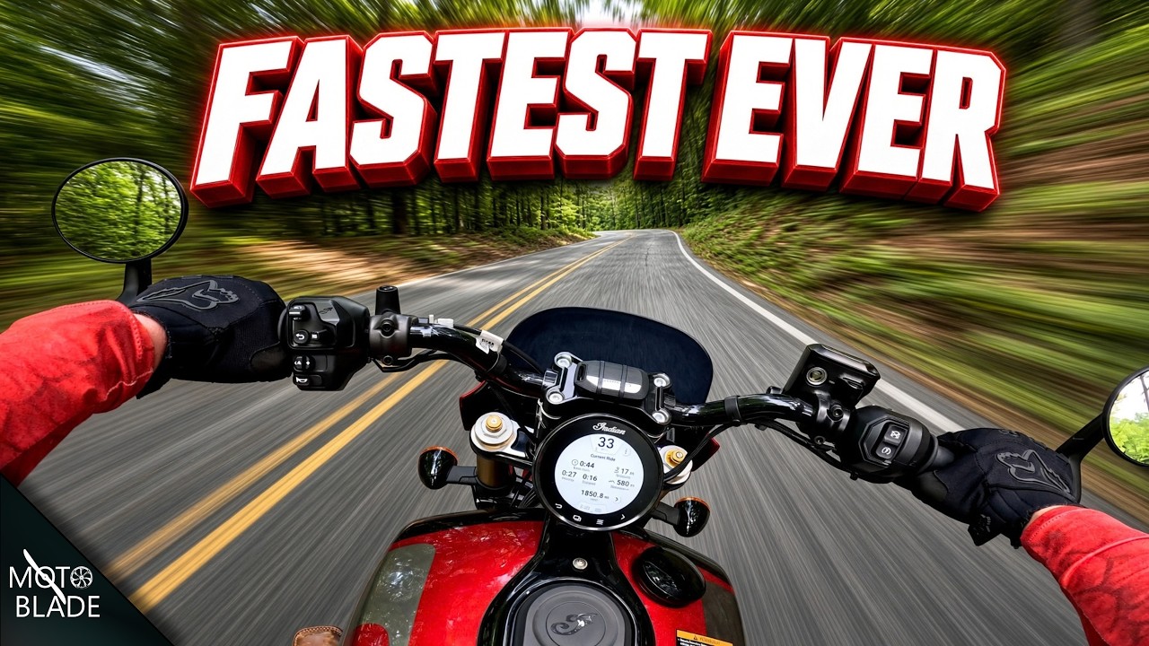 2026 Indian 101 Scout: The Fastest Scout Indian Has Ever Built