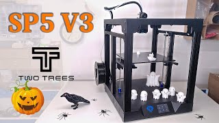 TwoTrees SP-5 V3 first impression and test - 3D print your Halloween!