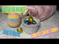 Crochet Your Own Easter Basket | Easy DIY Tutorial