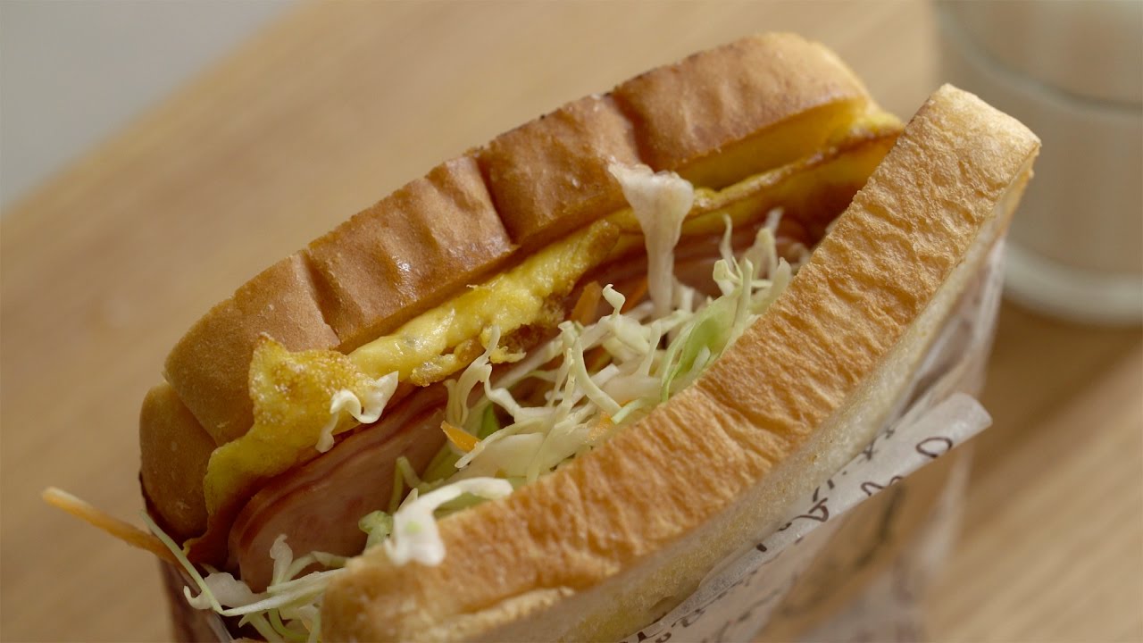 [4K] Korean Street Food Toast : 주말 아침으로 좋은 길거리 토스트 | Honeykki 꿀키