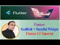 How to Use Scaffold with Stateful Widget in Flutter | Tutorial -16 | Dr. Vipin Classes