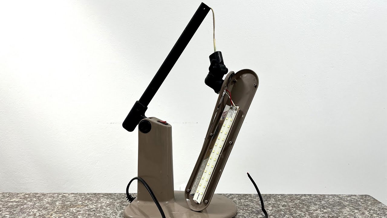 Repair and Restore an Old Desk Lamp Step by Step