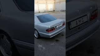 W210 E55 AMG Выхлоп, звук, прострелы. Pop bung. Часть 2.