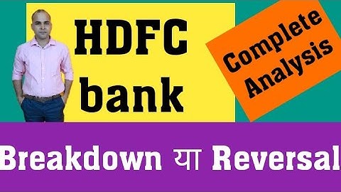 HDFC bank technical analysis