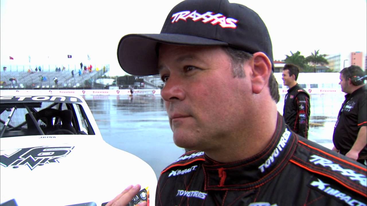 Robby Gordon wins Speed Energy Stadium Super Trucks in St. Pete - YouTube