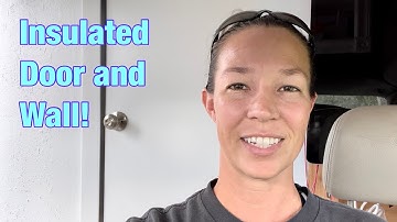 Shuttlebus conversion - Episode 17 - Insulated Wall and Front Door!