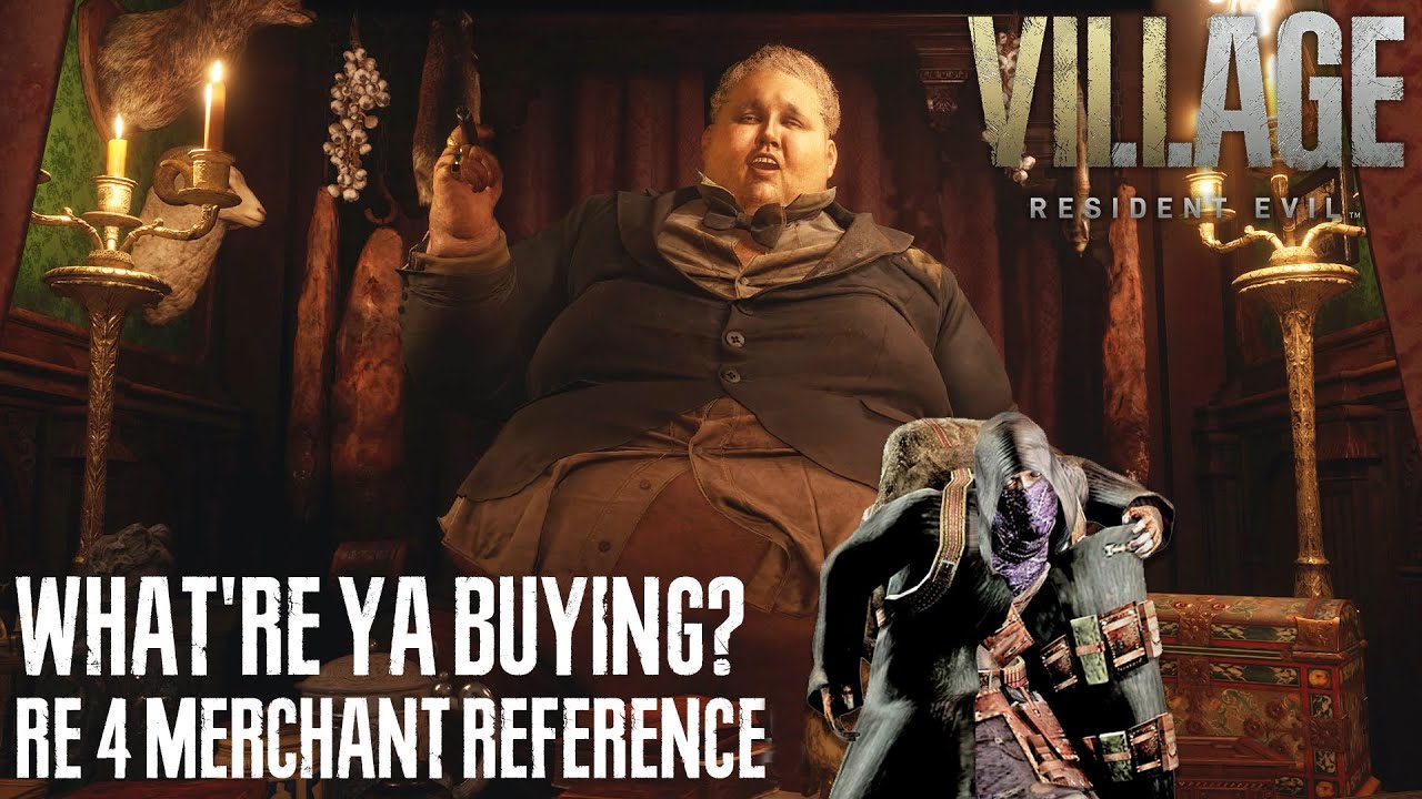 Resident Evil Village Features Reference to Resident Evil 4's Merchant