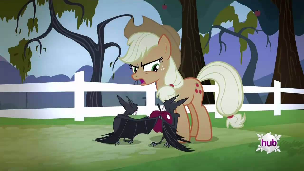 My Little Pony Season 4 Episode 7 Vampire Fruit Bats HD Lyrics - YouTube