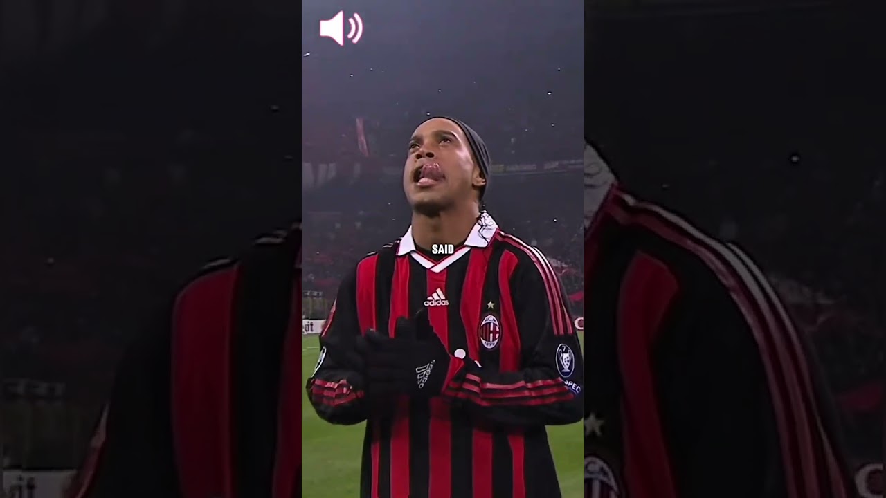 Pele and Moradona about Ronaldinho