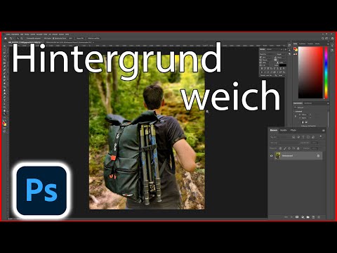 Video: Wie defokussiert man den Hintergrund in Lightroom?