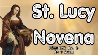 St. Lucy Novena Day 9 Patron Of The Blindvisually Impaired