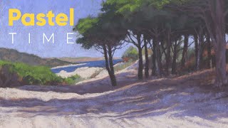 Beach Sand Dunes in Soft Pastel - Narrated Timelapse screenshot 1