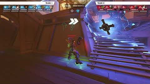 Overwatch - Lucio Bot Stuck on Hanamura Bug (Replay Moment - Hard Bots)