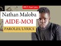 Nathan maloba  aidemoi  paroles