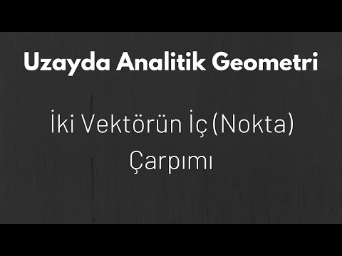 Video: İki aynı vektörün nokta çarpımı nedir?