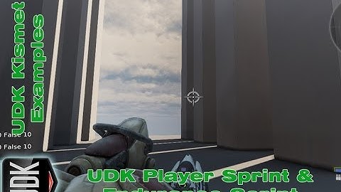 UDK Sprinting and Endurance Script | Kismet Example by Devin Sherry