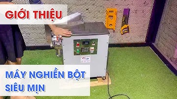 Máy nghiền bột siêu mịn công suất lớn BL3500 - Nghiền ngũ cốc siêu đỉnh | Cơ khí Viễn Đông