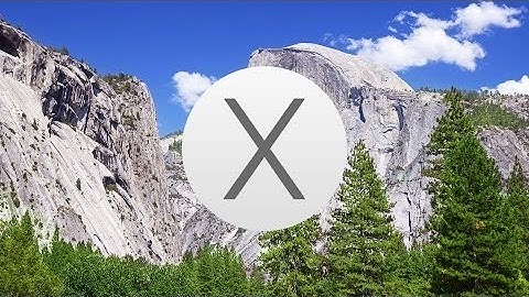 Mac OS X 10.10 Yosemite