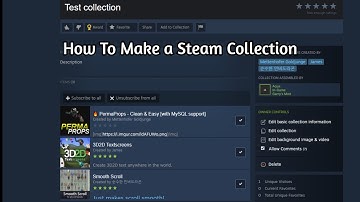 How to make a collection for your Gmod Server [EASY]