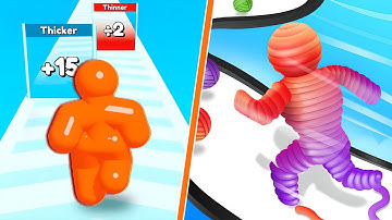 Tall Man Run | Rope-Man Run - All Level Gameplay Android,iOS - APK NEW GAME UPDATE