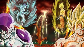Goku vs Frieza part 2/2 | DBZ🐉🉐 | Bruce Faulconer (1080p)