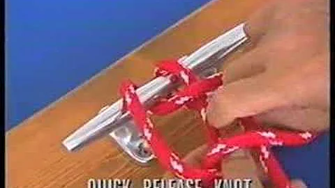 Quick release knot