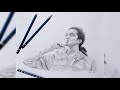 Sketch of PV Sindhu | Time Lapse | neel.artify