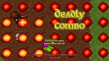 65 MS Deadly Combo: Burst Arrow & UE! (Saphira 2006 - RL Tibia 7.6) Gorfin