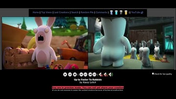 Up to Faster to Rabbids Random Maze Edition