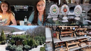 HOMEGOODS & ANTIQUE SHOPPING! FOLLOW US AROUND BOONE NC