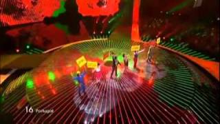 Eurovisión 2011 - Portugal - Homens Da Luta - Luta é alegria - 1st Semifinal