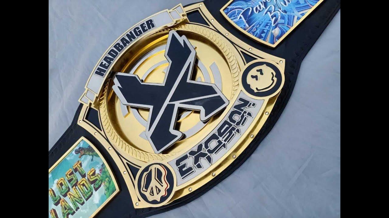 ULTIMATE GAMING CHAMPIONSHIP BELT CUSTOM DESIGN YouTube