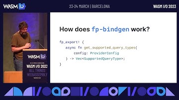 fp-bindgen: Full-stack plugins made easy by Arend Van Beelen @ Wasm I/O 2023