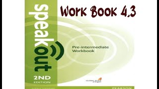 workbook 4.3 |Unit 4| 4.3 WHAT SHOULD I DO ? | great minds |English| Speak out Pre-intermediat