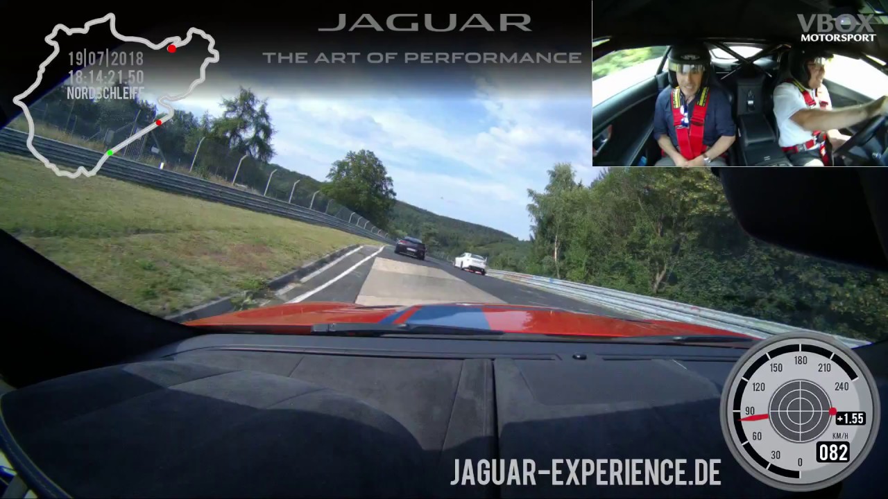 Jaguar F-Type SVR против Corvette Grand Sport на Нюрбургринге