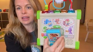 This Toy Teaches While They Play! LeapFrog Activity CubeActivity Cube Toy, Animal Themed, Ages 1 Net Worth