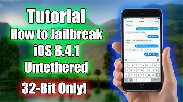 Jailbreak Tutorial: How to Jailbreak iOS 8.4.1! | 32 Bit ONLY!