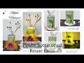 plastic bottle or cd amazing decor ideas| plastic bottle reuse #bestoutwaste #plasticbottlecraft