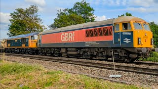 Friday night trains along Doncaster - Lincoln branch including GBRF 69004 + 69008 10/05/24 #trains