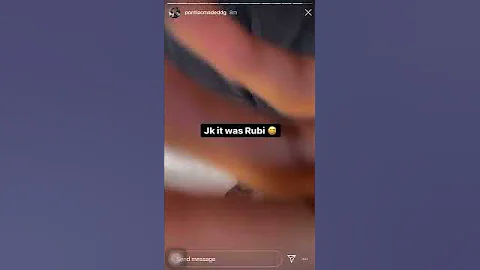 Rubi Rose Tries To Break Into DDG’s House After Breakup. (Deleted) Instagram Story (31/8/20)