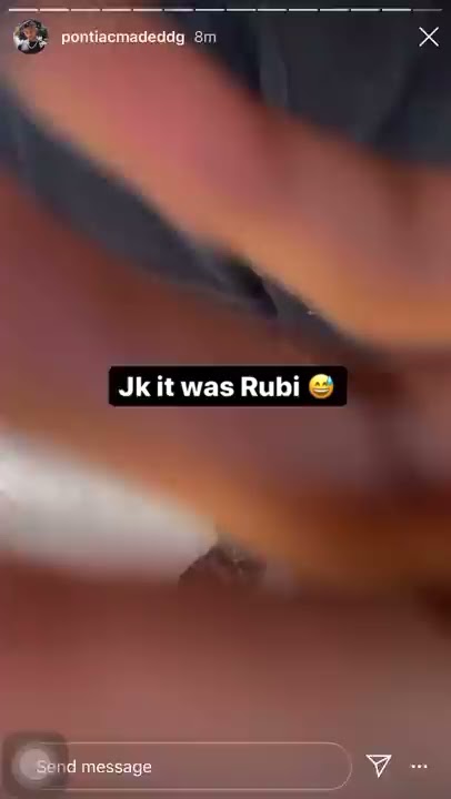 Rubi Rose Tries To Break Into DDG’s House After Breakup. (Deleted) Instagram Story (31/8/20)