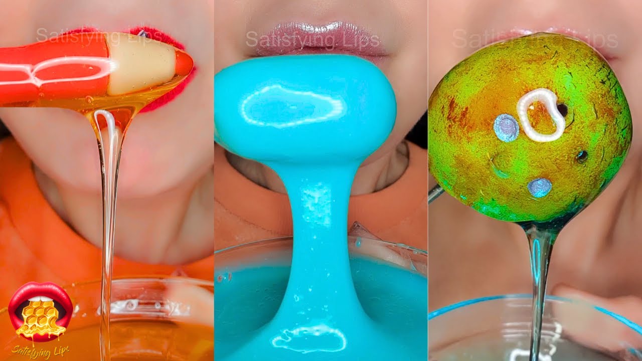 Satisfying ASMR Eating FOODS DIPPED IN HONEY Mukbang 먹방